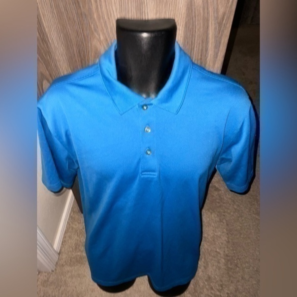 Men’s used Bolle polo blue shirt size L large